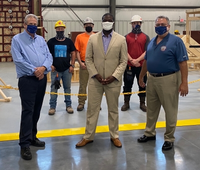 Charlotte Open Houses Build Understanding of the Benefits of Partnering with Union Carpenters