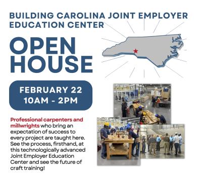 Workforce Development Open House Feb. 22